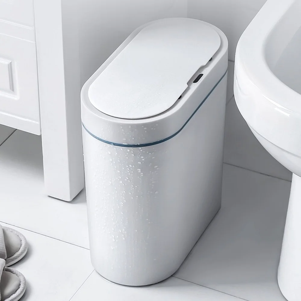 Smart Automatic Trash Can Electronic Sensor for Household Bathroom Kitchen Waterproof Bin Dustbin Bucket garbage Paper basket
