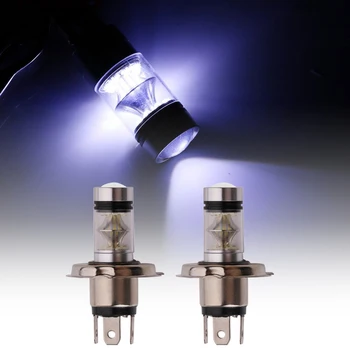 

Car LED Lights Auto White Bulbs Replacement Parts Accessories H4 DC 12V