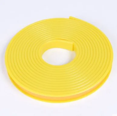 1M PVC Adhesive edge banding tape seal strip Cabinet table edge corner protector furniture veneer sheets decoration accessories yellow