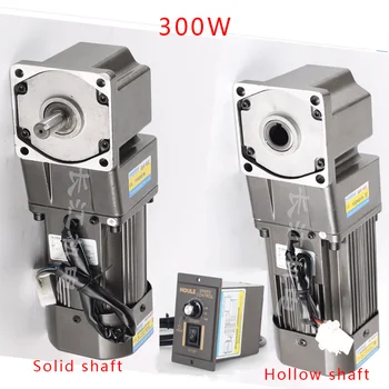 

AC220V/380V 300W AC Right Angle Geared Motor, Corner Deceleration, Reversible, Speed Control Motor + Governor