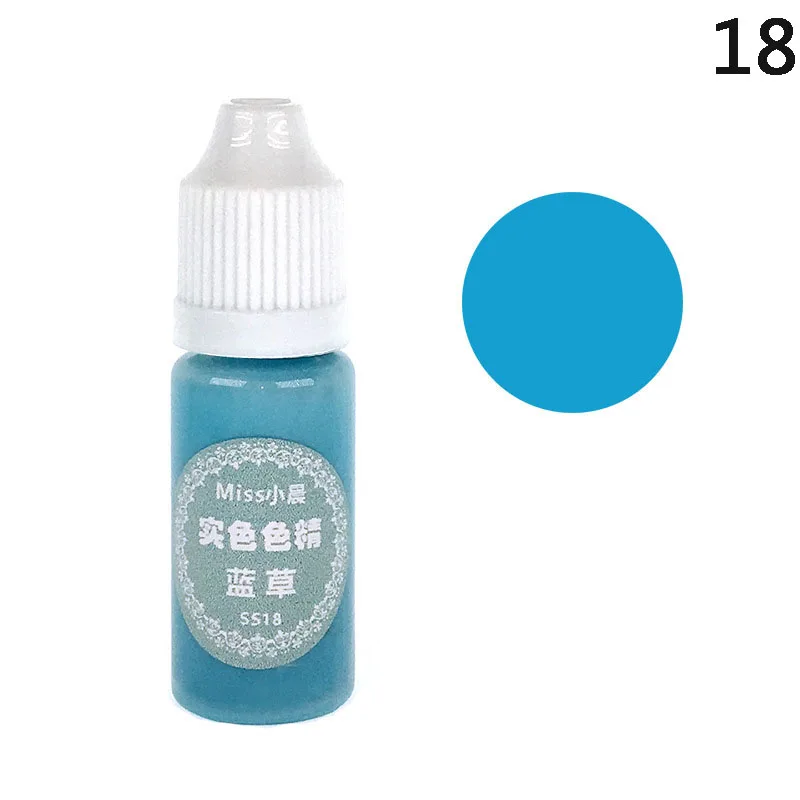 УФ Смола клейкий пигмент цветной жидкий краситель быстрая сушка для DIY аксессуар для изготовления ювелирных изделий J99Store - Цвет: 18