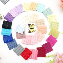 3 шт., растягивающиеся ремни для бюстгальтера, дамское нижнее белье ярких цветов, без бретелек, удлиняющая Пряжка, 3 ряда, 3 крючка, регулируемая застежка для бюстгальтера