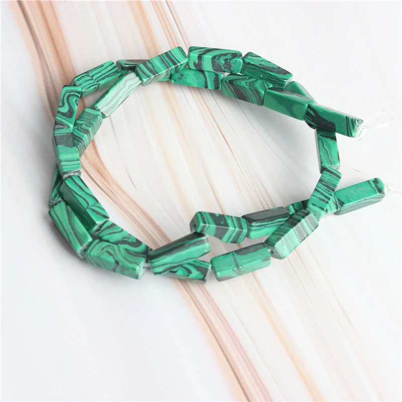 Linxiang модные натуральные разноцветные кубовидные свободные бусины DIY браслет ожерелье серьги шпильки аксессуары