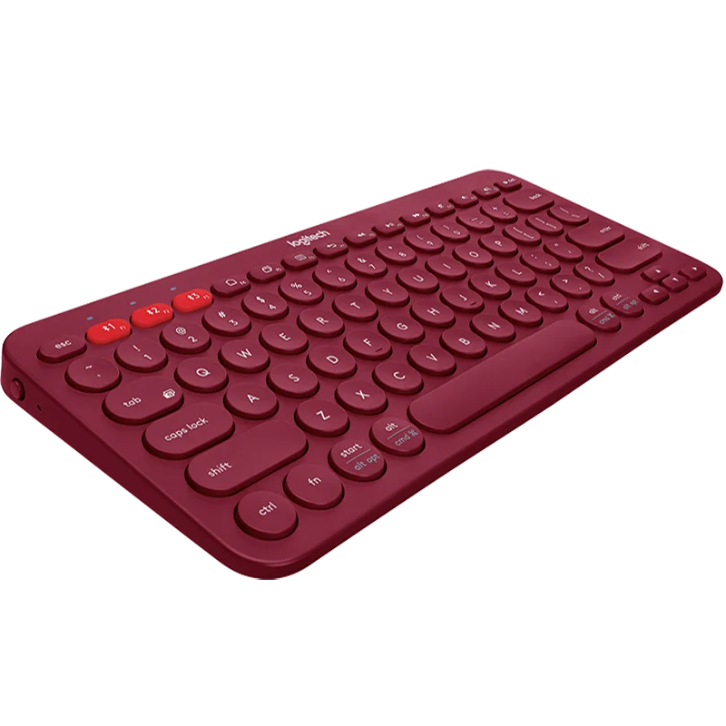 Беспроводная клавиатура с Bluetooth для нескольких устройств logitech K380 черный/синий/розовый/белый/красный Windows MacOS Android IOS хромированная ОС