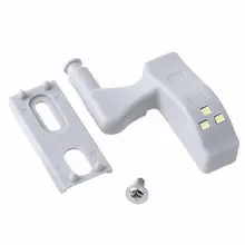 Сенсорный индукционный шкаф СВЕТОДИОДНЫЙ светильник для шкафа теплый белый легкий шарнир светильник на батарейках шкаф светильник