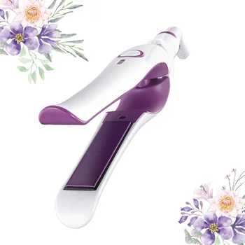 

1Pc Hair Straightener Hair Curler Electric Hair Splint Hair Clamp Marcel Waver Hair Styling Tool for Salon Home Barber Shop (Pur