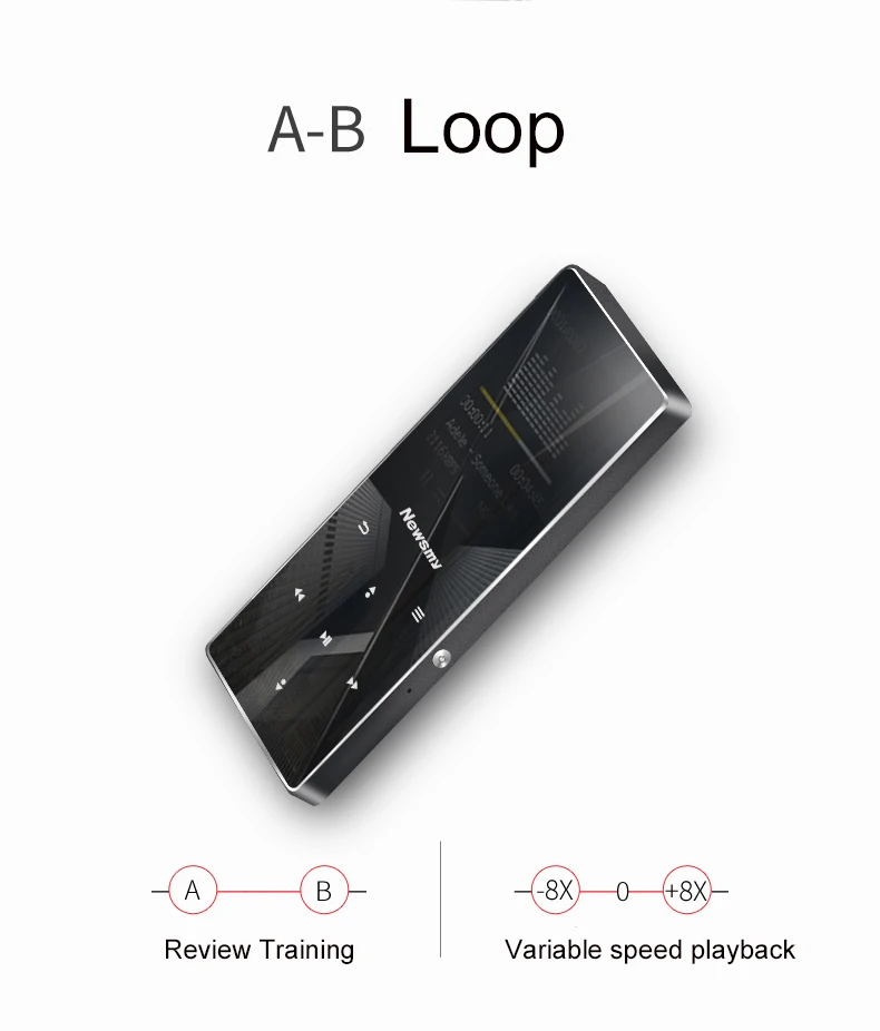 Сенсорный экран 8 Гб Mp3 плеер Поддержка Bluetooth мини MP3 стерео портативный Спорт Музыка MP3 FM радио 32 Гб TF подарок английское меню A66