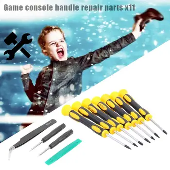 

11pcs/Set Plum Screwdrivers Disassembly Repair Tools Kit for Tablet Game Console for Mobile Phone Game Machine Uav Tablet