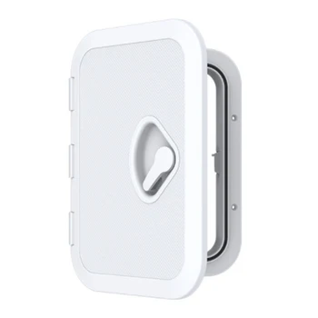 

270x375mm Accessories Inspection Hatch Marine Access Single Handle Portable Durable Boat Deck ABS Square Plate Anti Ultraviolet