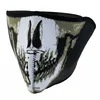 Half Face Tactical Paintball Mask Skull Skeleton Neoprene Balaclava Military Outdoor Sports Wargame Hunting Cool Airsoft Masks