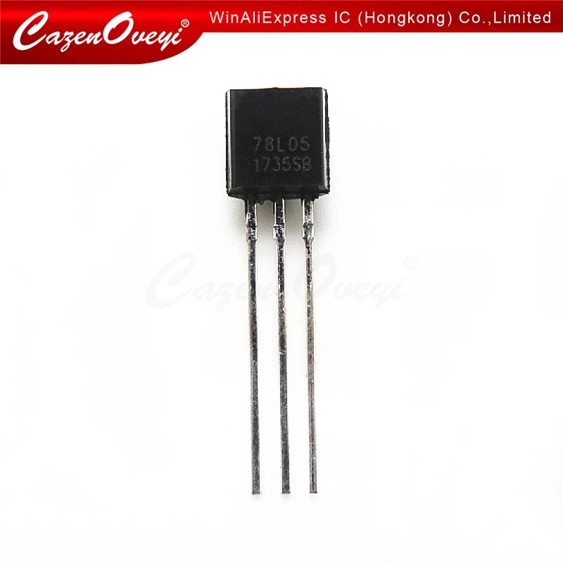 Chanzon 50pcs 78L05 TO-92 Three-Terminal Voltage Regulator Stabilizer Transistor