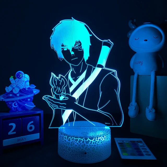 Avatar The Last Airbender 3D Led Lamp: Zuko Led Lamp