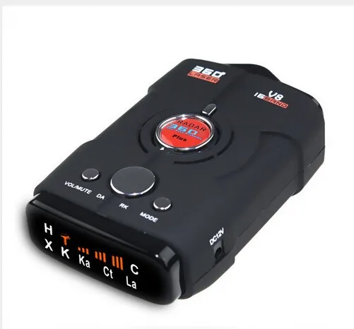 Anti Radar detector V8 Car Radar Detector 16 Full band X K NK Ku Ka Laser VG-2 LED Display Russian/English voice