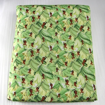 

50*140CM Cartoon Printed Patchwork Polyester Cotton Fabric for Tissue Kids Home Textile for Sewing Polyester Cushion-Cover,c2829