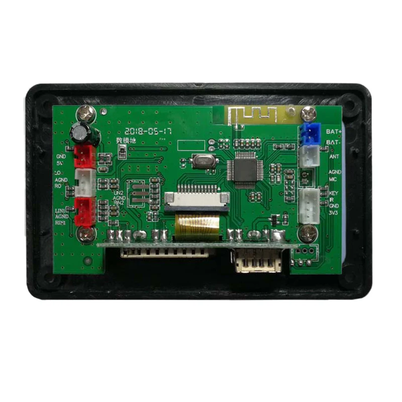 Практичный DC5V аудио вход радио Запись букв дисплей 4,2 Bluetooth моно FLAC AMM WAV аудио MP3 декодер доска
