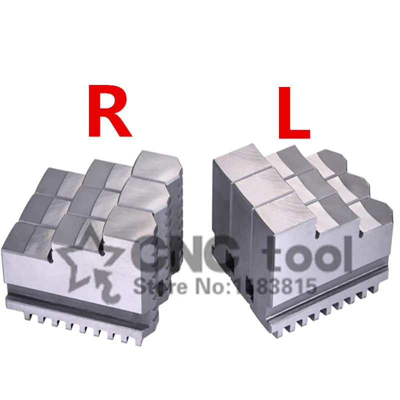 3pcs Reverse claw K11-80 100 125 130 160 200 Lathe Chuck Cartridge Lathe Accessories,three-jaw chuck Claw Manual three jaw chuck
