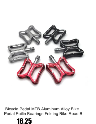 Велосипедные педали MTB из алюминиевого сплава, велосипедные педали Peilin, подшипники, складные велосипедные аксессуары для шоссейного велосипеда, 3 цвета, 78*80*17 мм