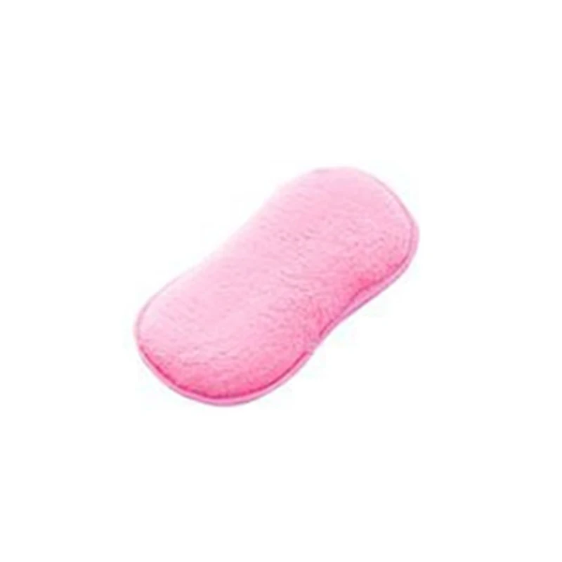 Double Sided Antibacterial Dishcloths Crubbing Pot Sponges Non-stick Oil Dish Towel Kitchen Tools Bamboo Fiber Cleaning Cloths - Цвет: Розовый
