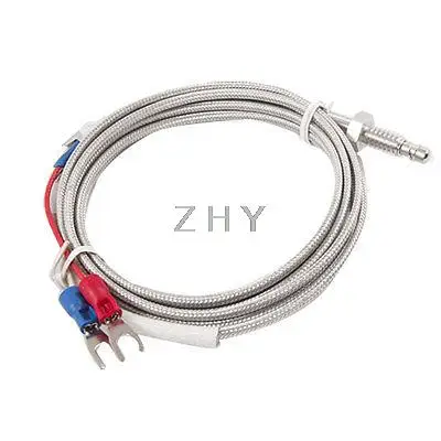 

K Type Thermocouple Temperature Control Sensor Probe 2 Meter