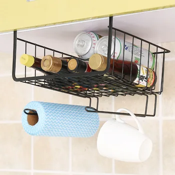 

Cabinet Rack Kitchen Wrought Iron Multi-layer Finishing Storage Rack Free Punching Wardrobe Storage Layered Compartment Storage
