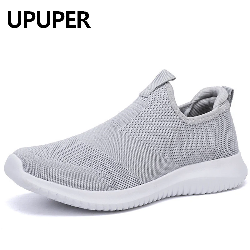 

UPUPER New Cheapest Men Sneakers Comfortable Air Mesh Men Running Shoes For Men Lightweight Shoes Male Plus Size 38-48
