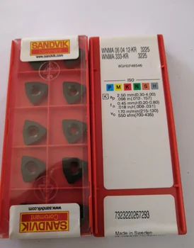 

10PCS CARBIDE INSERT WNMA060412-KR 3225