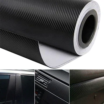 

3D/5D Carbon Fiber Car Sticker Interior Panel Wrap Sticker Car Interior Accessorie Flexible Car Styling Sticker Vehicle Decal