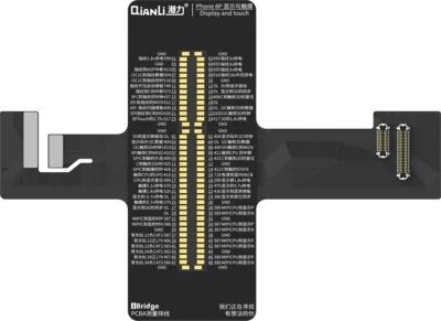 QianLi iBridge Тестовый Кабель для iPhone X 8g 8p 7g 7p дисплей неисправности материнской платы и сенсорная Передняя камера Хвостовая заглушка ремонт задней камеры - Цвет: 8P Display and touch