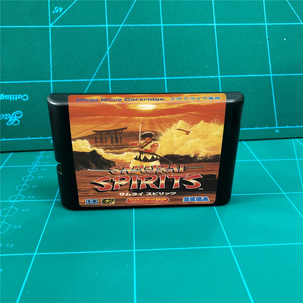 Samurai Spirits - 16 bit MD Games Cartridge For MegaDrive Genesis console | Электроника