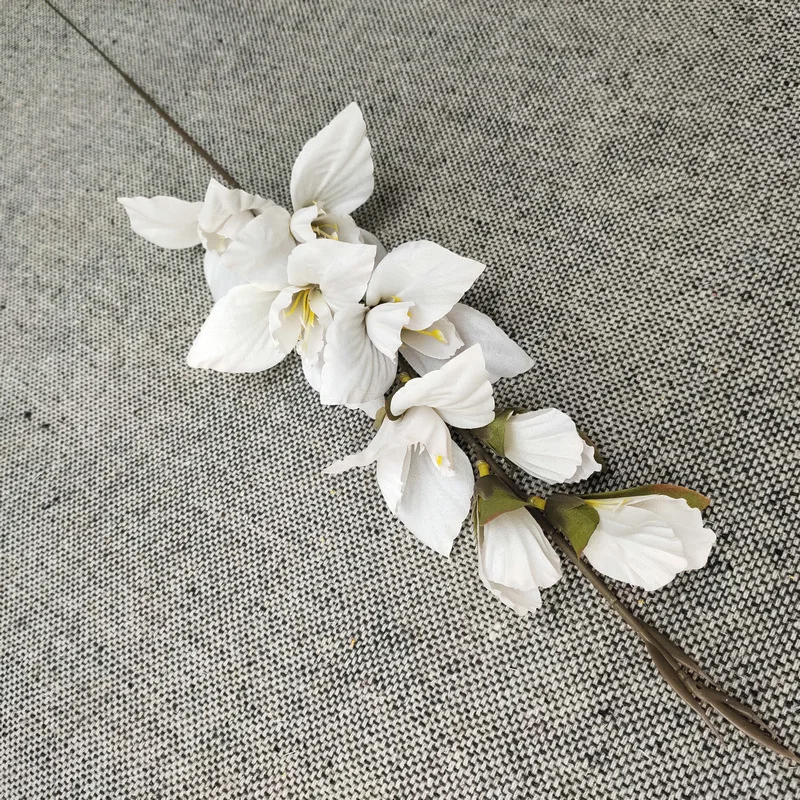 JAROWN Artificial Flower Gladiolus Orchid Flower Silk Single Flowers Branch Wedding Home Hotel Decor DIY Flower Arrangement Materials (15)