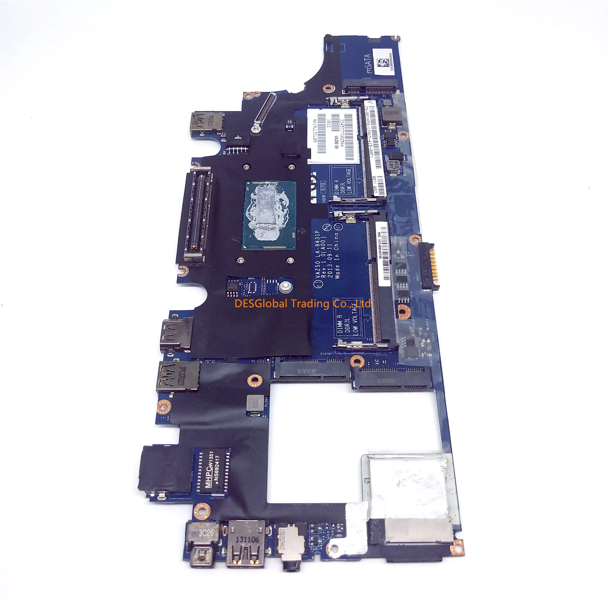 Promo  For DELL Latitude E7240 Laptop Motherboard i5-4200U SR170 CN-081ND9 081ND9 81ND9 VAZ50 LA-9431P DDR
