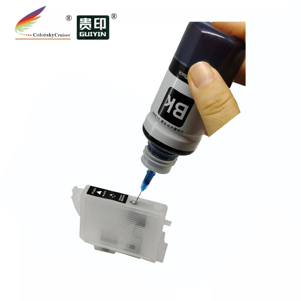 (RCE-IC6CL32) refillable refill ink cartridge for Epson IC6CL32 ICBK32  PM-930C PM-940C PM-A870 PM-A890 PM-D750 PM-D770