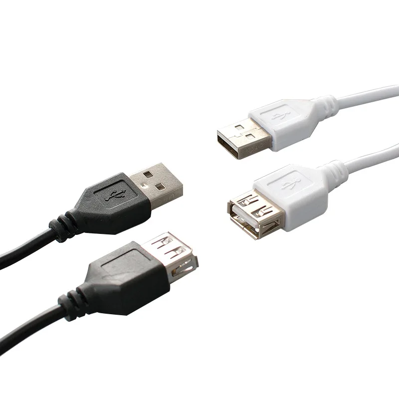 

1PC USB Extension Cable Super Speed USB 2.0 Cable Male to Female 1m Data Sync USB 2.0 Extender Cord Extension Cable