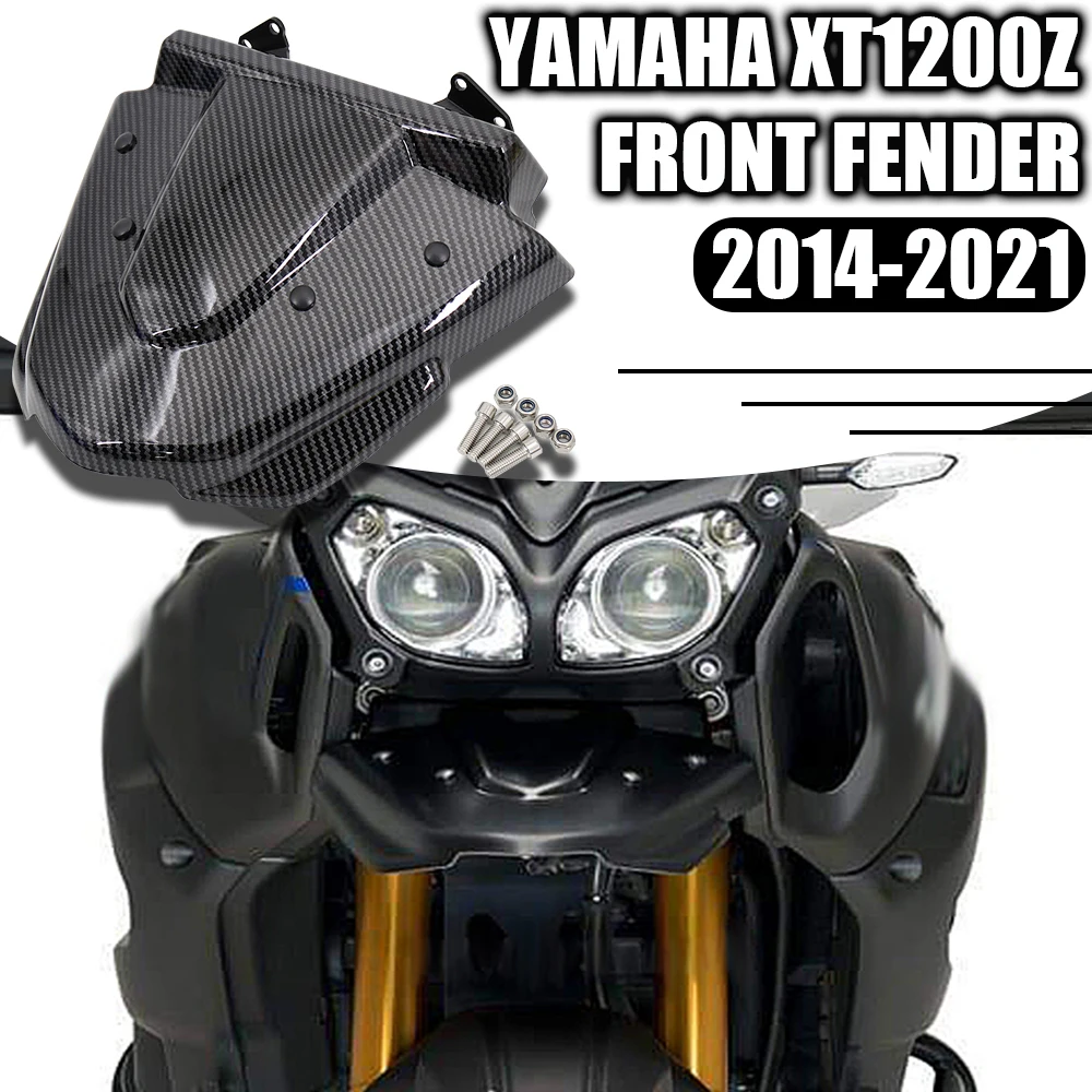 

For Yamaha XT1200Z XT 1200 Z Super Tenere 1200 2014-2021 Motorcyle Accessories Front Beak Wheel Mudguard Nose Extension Cover