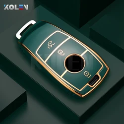 Luxury TPU Car Remote Key Case Cover Shell (Darkgreen only case)