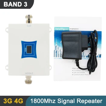 

3G 4G Signal Repeater LCD Display 1800Mhz Band3 DCS Cellphone Cellular Signal Booster Amplifier Extender Phone Signal Range