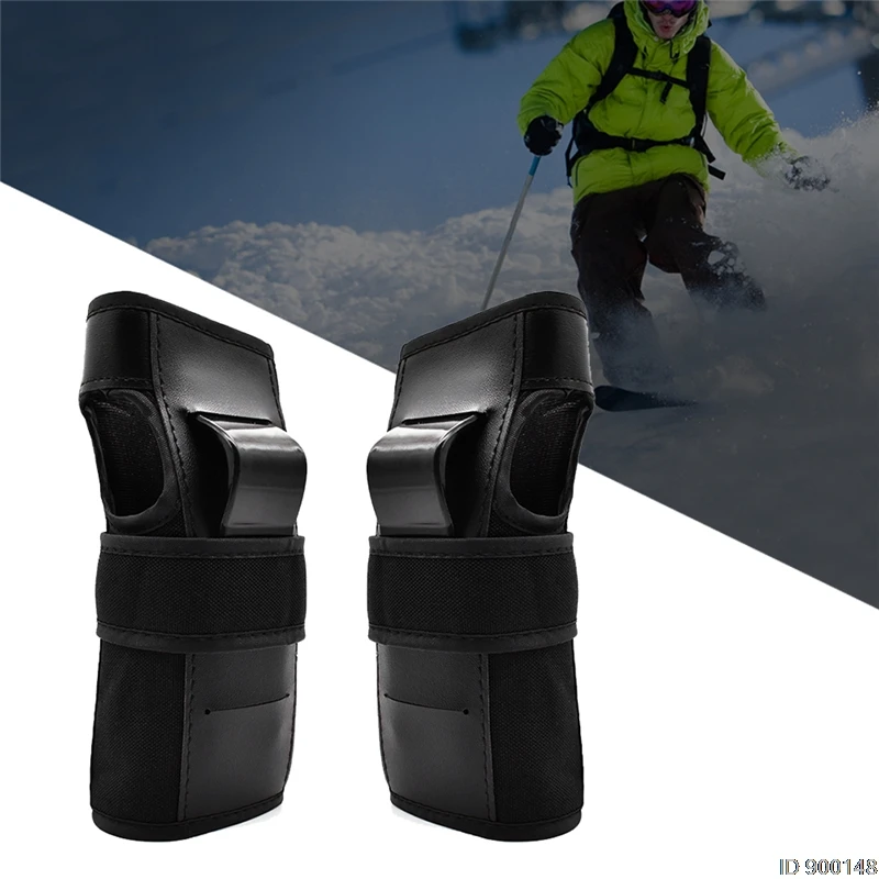 WOSAWE Wrist Support Adjustable Brace Support Pads EVA Skiing Hand Protection Splint Fractures Sport Sprain Wristbands