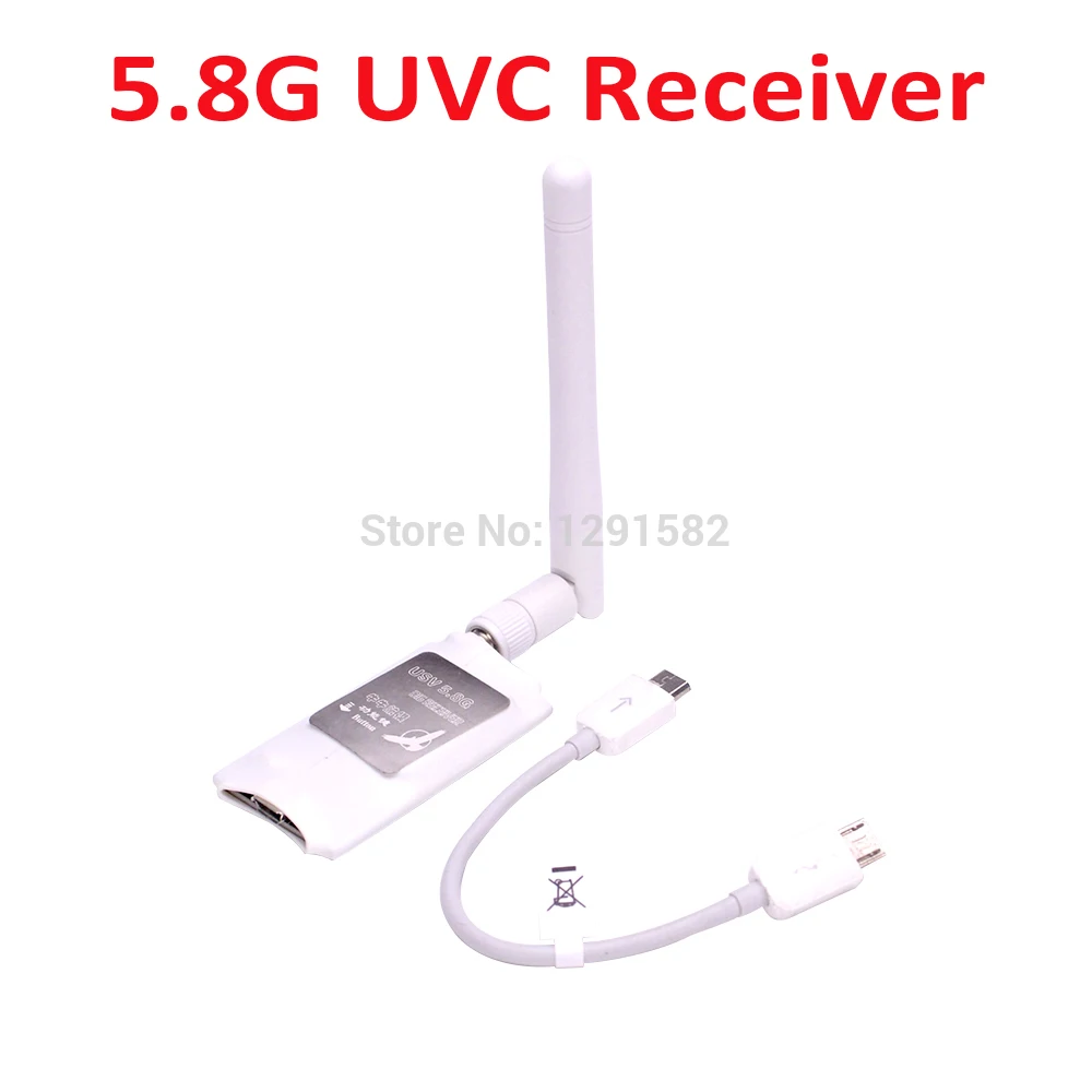 

Hot Mini 5.8G FPV Receiver UVC Video Downlink OTG VR Android Phone & 700TVL / 1200TVL COMS FPV Camera 2.8mm Lens PAL for Drone