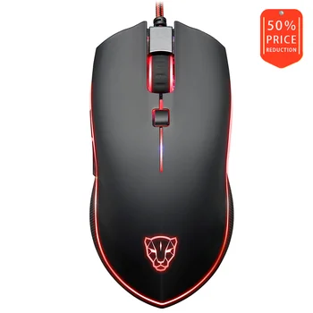 

Motospeed V40 Wired Gaming Mouse With USB Cable 6 Button RGB Optical LED Backlit Mouse 4000 DPI Suitable For Laptop