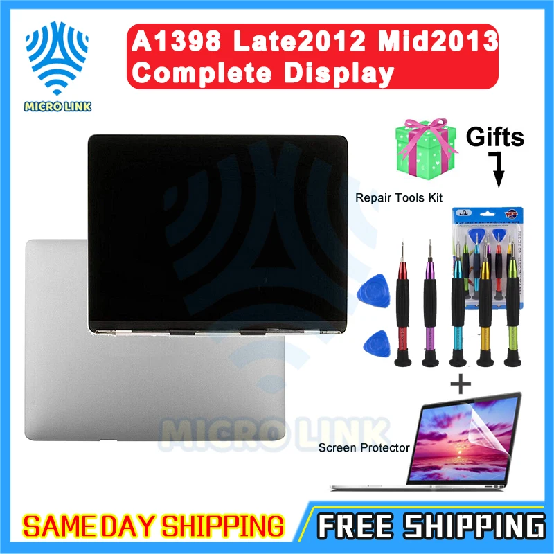 2012 год оригинальный A1398 экран идеальная функция retina для Macbook Pro 15 '&#x27A1398