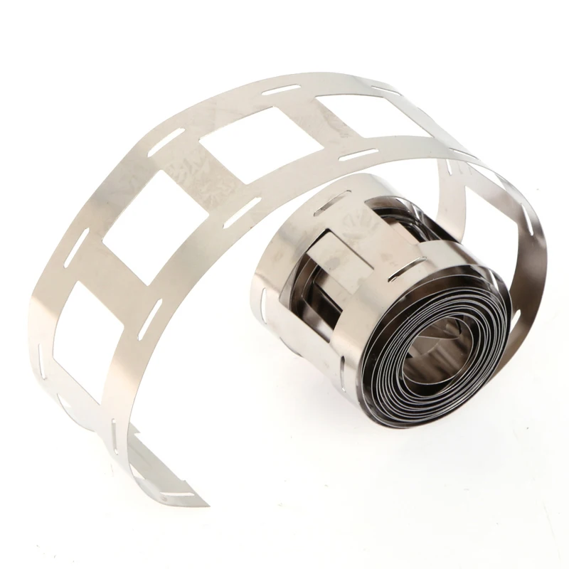 1M Length 18650 Lithium Battery Holder Nickel with 18650 Lithium Ion Battery for Spot Welding Nickel
