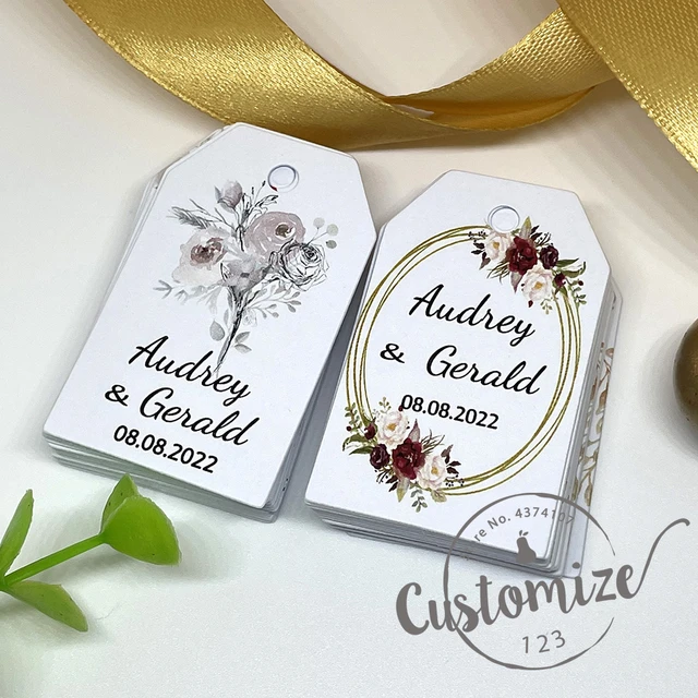 Calligraphy Gift Tags, Personalized Gift Tags, Custom Gift Tags