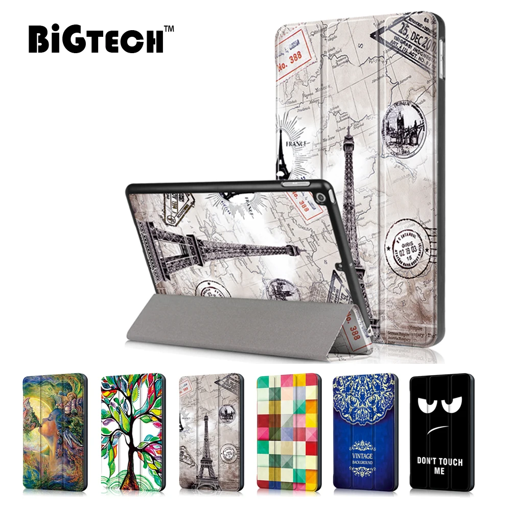 Кожаный чехол BIGTECH для huawei MediaPad M5 Lite 10,1 дюймов, защитный чехол для huawei M5 Lite BAH2-W19L09W09, флип-чехол для планшета
