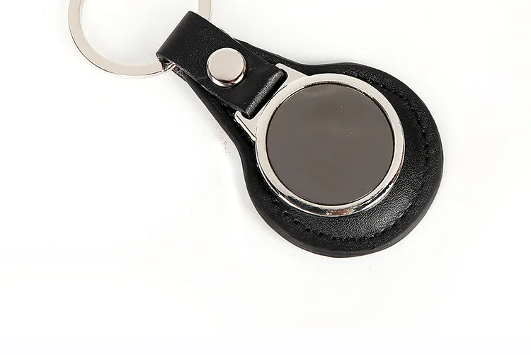 Кожаный брелок из полиуретановой кожи настраиваемые, с логотипом Подарочные Подвески с ключиками автомобильные брелки