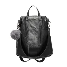 Рюкзак женская сумка стиль модный простой рюкзак Весна стиль кожаный рюкзак женская сумка оптом