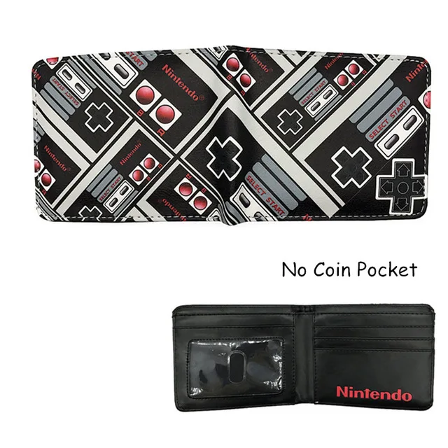 Game Wallet Game Boy Color 3d Design Coin Purse  PVC PU Short  Wallet 