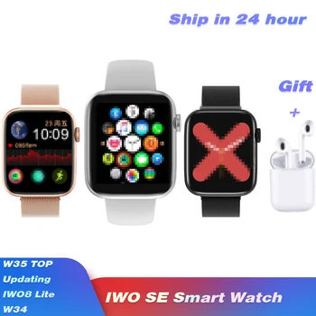 

IWO SE Smart Watch Bluetooth Phone Call Watch Waterproof 22 mm Strap Change IWO 13 Lite W35 ECG Heart Rate Sport Band PK T500 P8