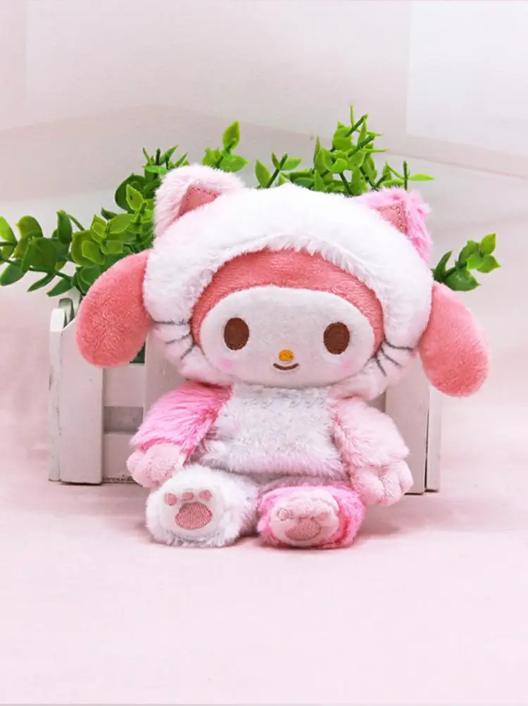 Япония горячий стиль Saniro hellokitty Cinnamoroll Мелодия пудинг собака мягкие животные бинарная звезда подарок на день рождения спокойная кукла - Цвет: E