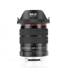 Meike 6-11 мм ультра широкий F3.5 зум Рыбий глаз объектив для всех Canon EOS EF крепление DSLR камеры с APS-C/полная рамка+ Бесплатный подарок