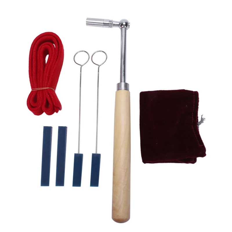 

Professional Portable Lever Jujube Piano Tuning Tuner Mute Kit Tools And Case Piano Tuning Lever Tools Kit Mute Hammer Diy Set P